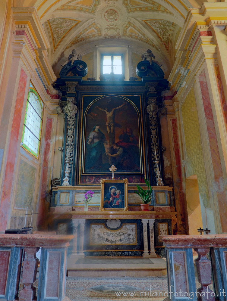 Campiglia Cervo (Biella) - Cappella della crocifissione nella Chiesa Parrocchiale dei Santi Bernardo e Giuseppe